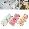 Realistic Flowers Panel DIY Arch Flower Row for Event Ceremony Wall Baby Shower Decor