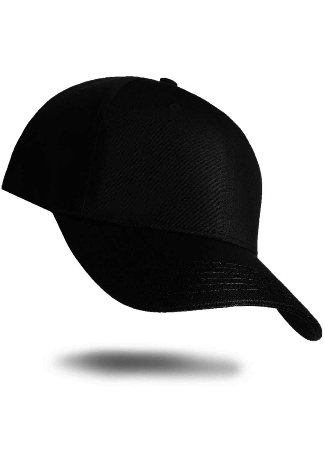 

Cap L Size Plain Hat Hat Cap Cotton Running Sports Baseball Cap Large Size Black [Savilleman] [UV Protection] Men s 100%