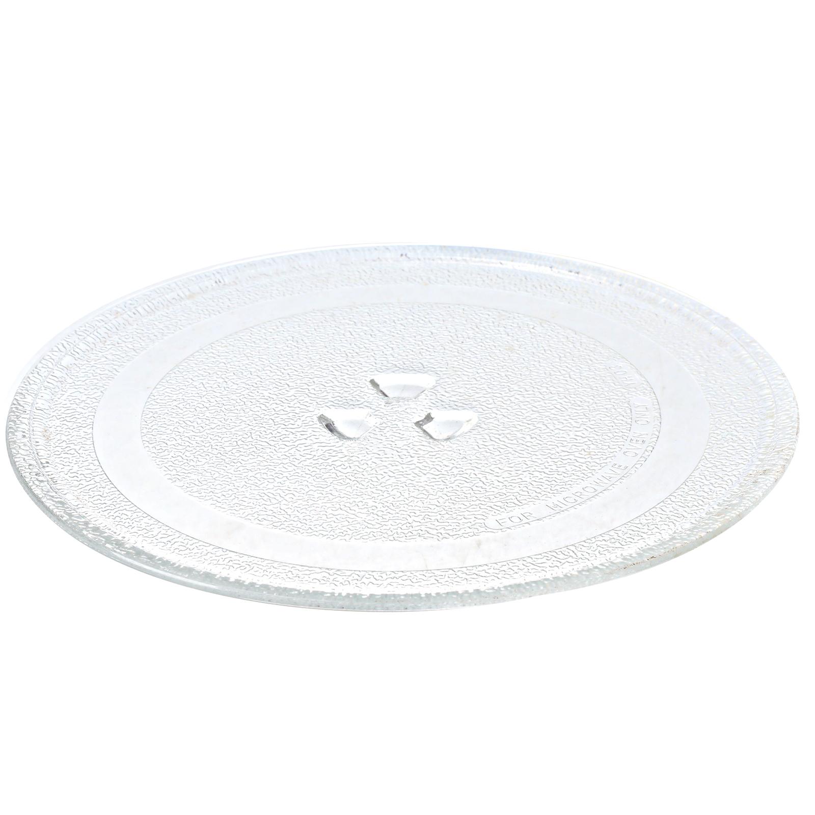 

Microwave Glass Turntable Plate Y Shape Base 24.5cm Heat Resistant Replacement Tray Suitable for Optimal Stability