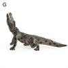 Simulation Crocodiles Wild Animal PVC Figurine Model Craft Educational Kids Toy