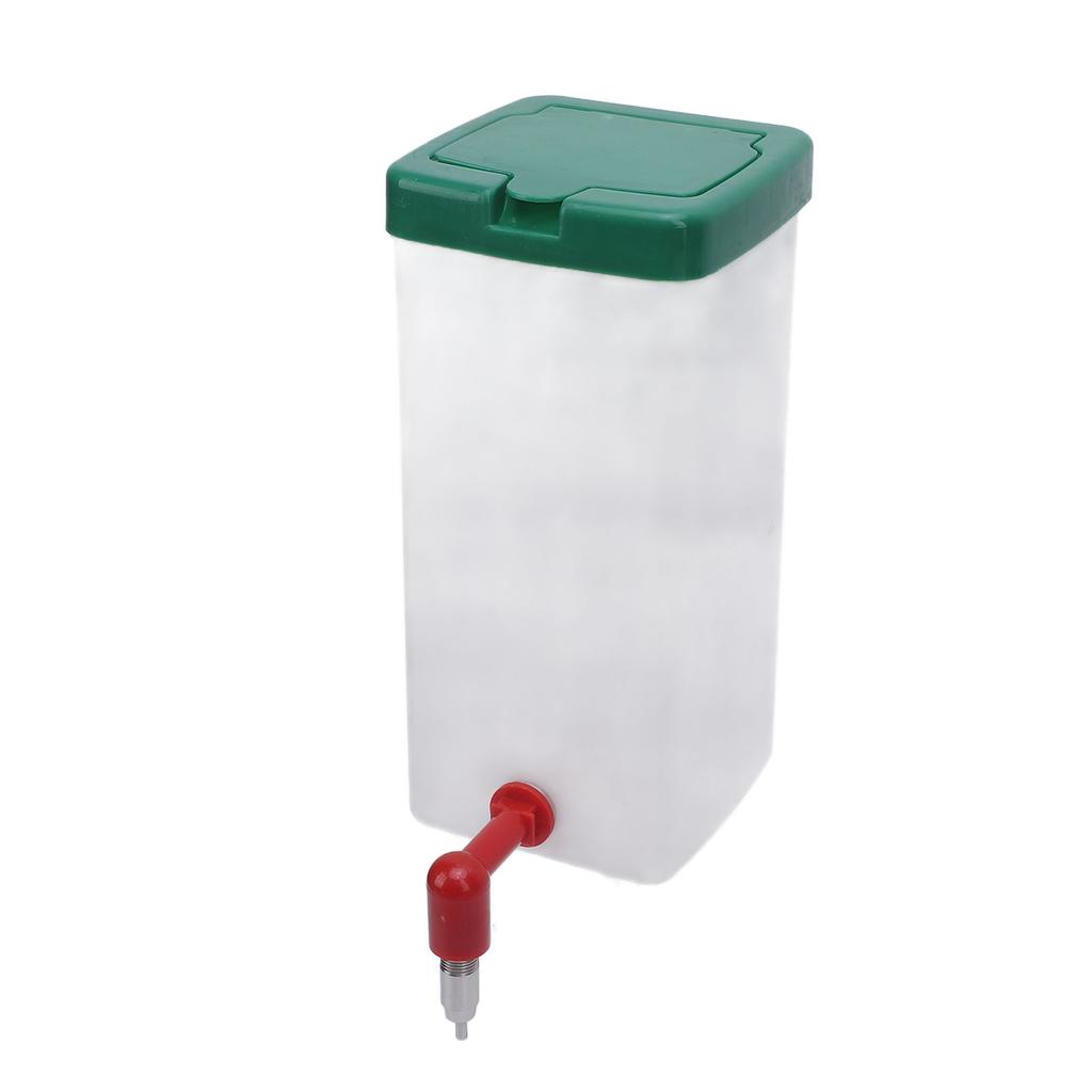 Automatic Bird Waterer High Capacity Adjustable Water Flow Parrot Parakeet Water Feeder for Cage