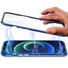 Privacy Double Sided Glass Cover for iPhone 17 16 15 14 13 12 11 Pro Max for iPhone X XR XS Max  SE2020 Metal Magnetic Case