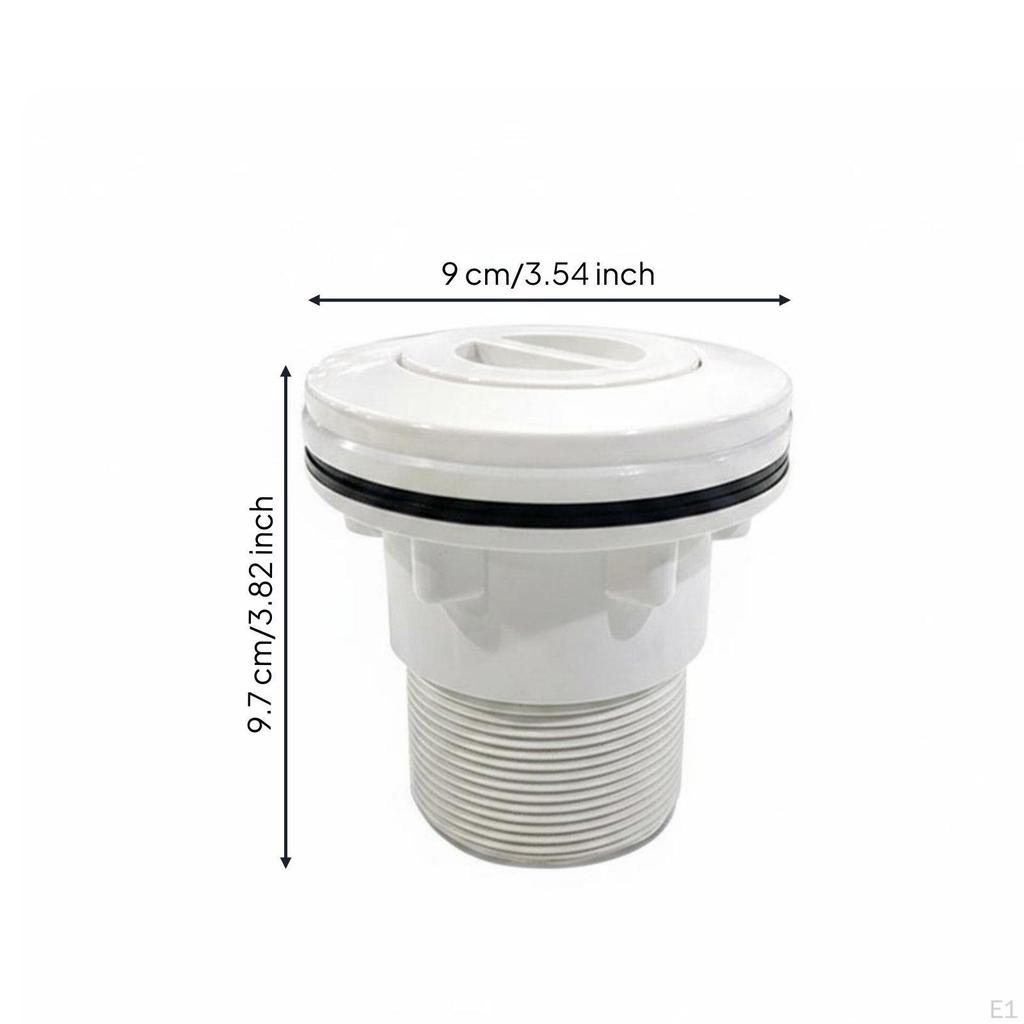 Liner Pool Suction Fitting with Sealing Inlet