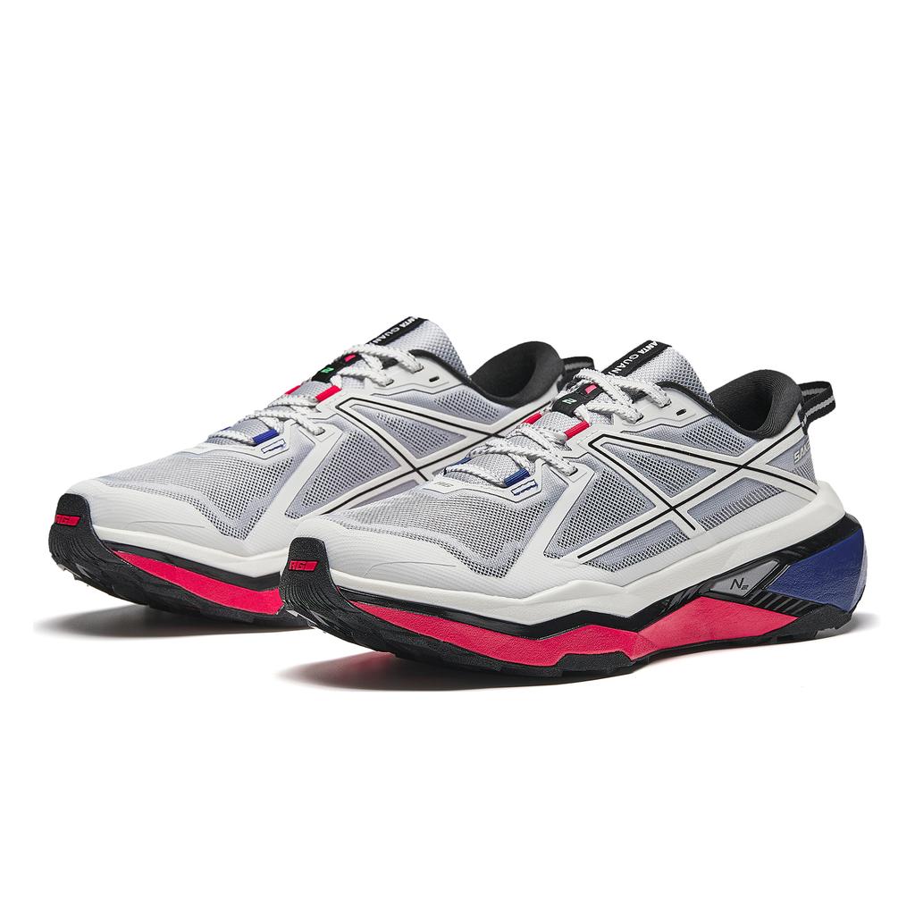 Anta Hunter 2 Champion Sports Non-Slip Wear-Resistant Breathable Lightweight Low-Top Casual Running Shoes Men sneaker White Gray 112515502A-1