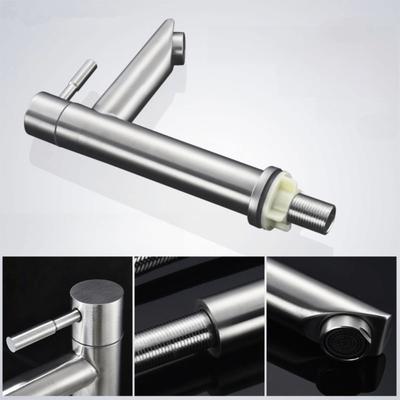 Sink Tap Bathroom Basin Faucet Single Handle Bathroom Faucet Stainless Steel Water Tap  Toilet