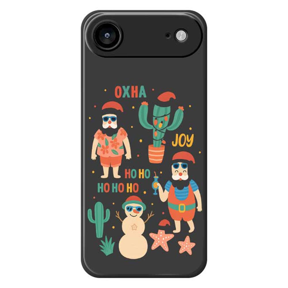 For iPhone 17 Air Case Fun Playing Pattern Printing Straight Edge TPU Phone Back Cover