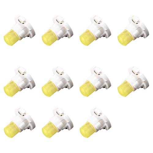 

12V Универсальная T3 SMD Чип Автомобильная Светодиодная Лампа Подсветки Панели Приборов / Белый (Пакет из 10)