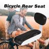Bicycle Back Seat Cycling Bike Bicycle MTB PU Leather Soft Cushion Rear Rack Seat Children Seat with Back Rest