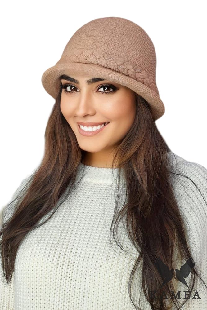 Farida Women' Hat Dark Pink