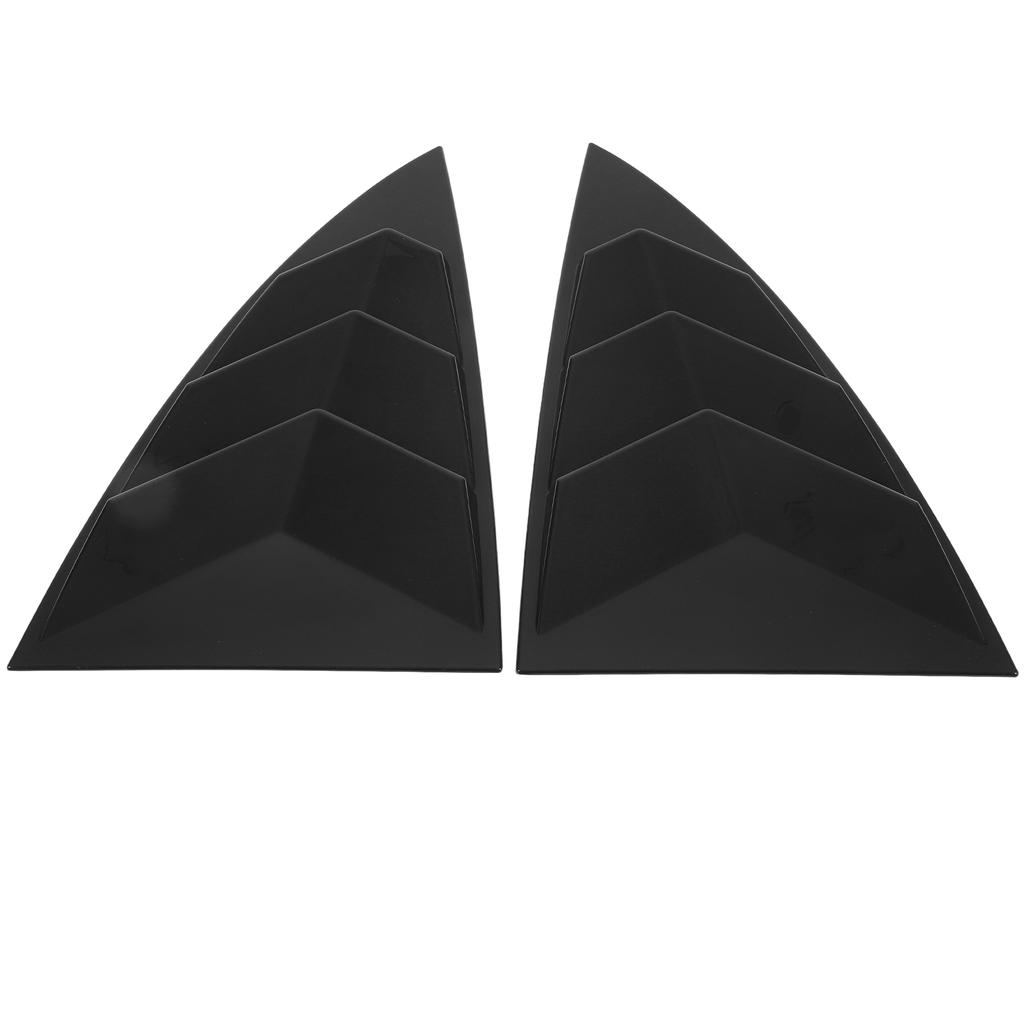 2PCS Side Window Spoiler       Splitter Shade Cover Replacement For     2021 to 2023