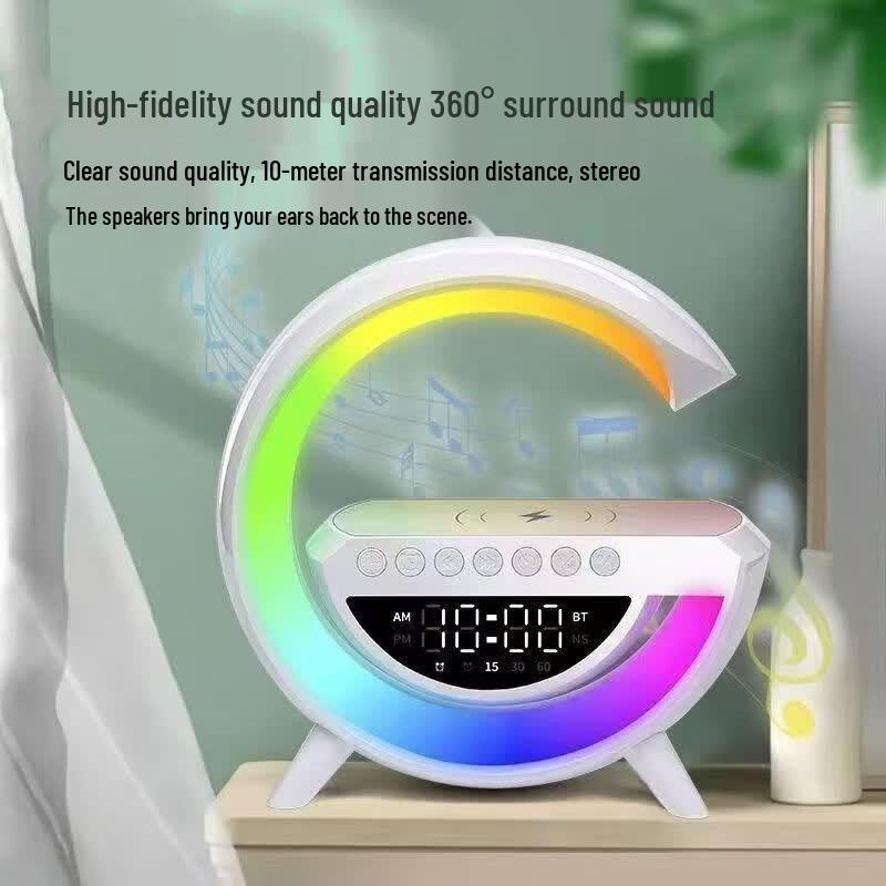 Multi-functional Smart Desk Lamp with Wireless Charging