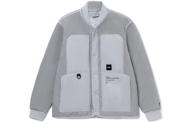 Li Ning Puffer Jacket Winter Men s Gray AJMR027-2 L