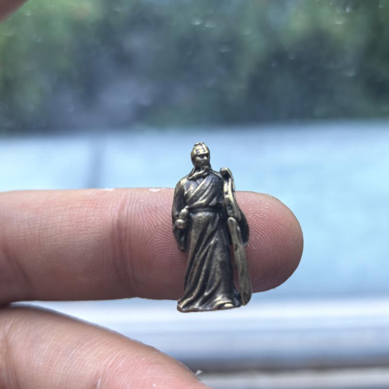 Kupferbeschichtetes Altes Alpines Fließendes Wasser Ritterlich Antik Kleine Verzierung Felsgarten Wasser- und Landbecken Mikrolandschaft Bonsai