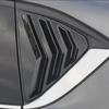 For Mazda CX-5 CX5 2017 2018      Car Rear Window Louver Shutter Cover Exterior Side Vent Scoop Trim Sticker