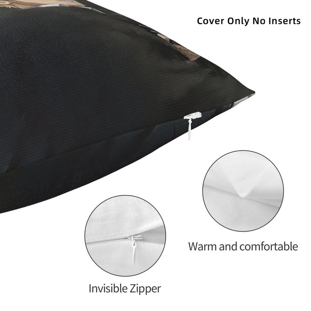 Sherlock John Watson 221B Pillowcase Polyester Linen Velvet Creative Zip Decor Throw Pillow Case Home Cushion Cover 18"