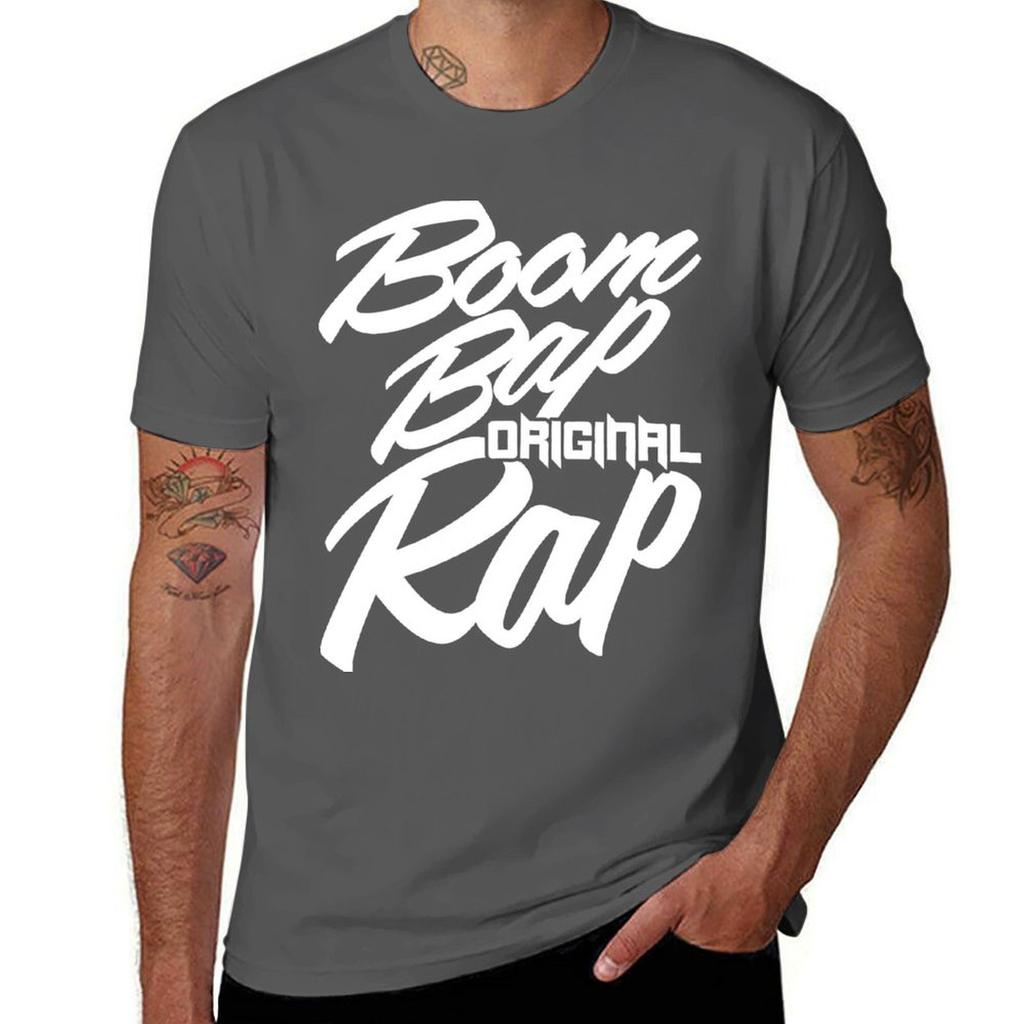 Boom Bap Original Rap TShirt Man T Shirt Cotton High Quality Cotton T Shirt Man TShirt