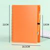 A5 Color PP Coil Notebook with Wide Ruled Pages - Thick Office Notepad, Ideal for Students, Customizable Logo