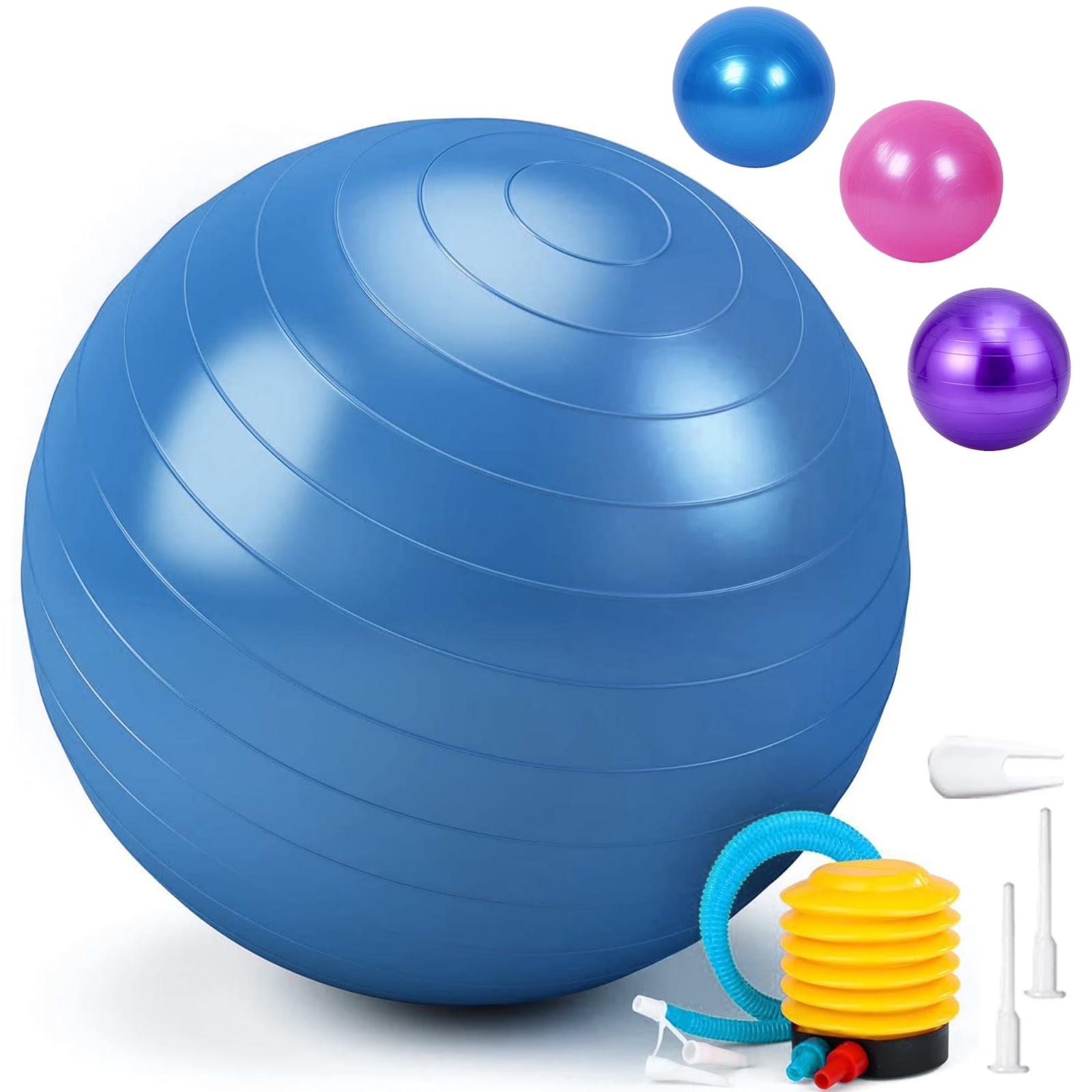 

Yoga Ball Adult Fitness Massage Ball 55 синий