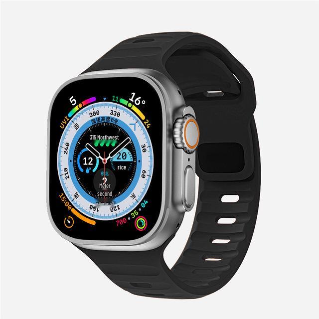 Apple Watch Silicone Straps - Single Color, Ultra Series Available
