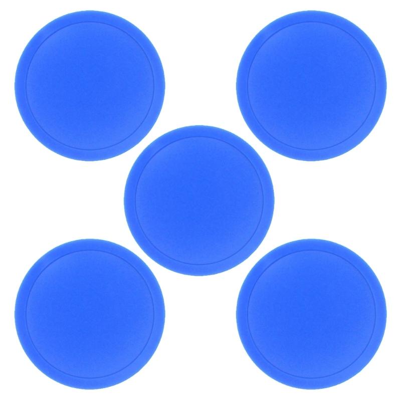 5Pcs 3inch Plastic Round Air Ice Hockey Pucks Air Hockey Replacement Pucks