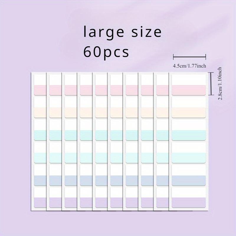240 pcs Multicolor Sticky Writable Removable Index Tabs Markers Bookmark Notes