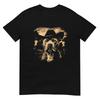 Pit Bull Western Graphic Cowboy Dog Smoking TShirt