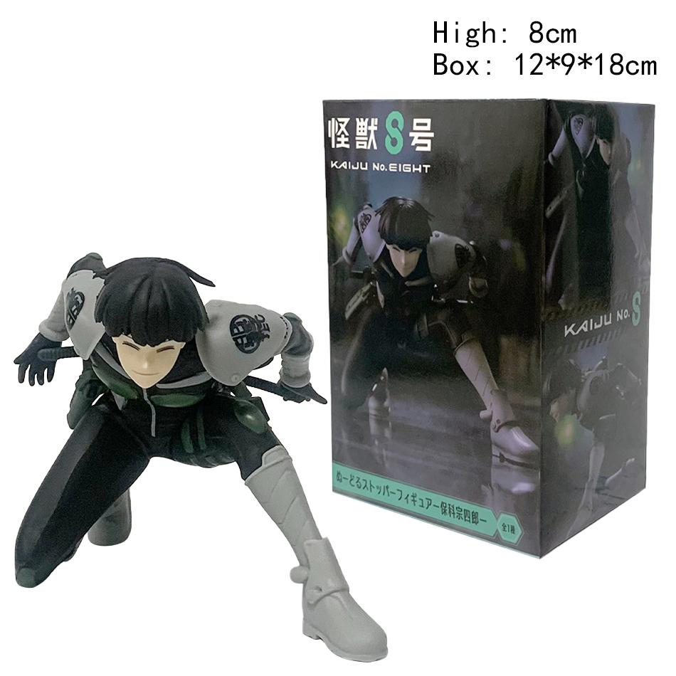 Anime KAIJU NUMBER EIGHT Kaiju No. 8 Kafka Hibino Reno Mina Anime Action Figures Hobbies Toys Desk Decorations 19cm