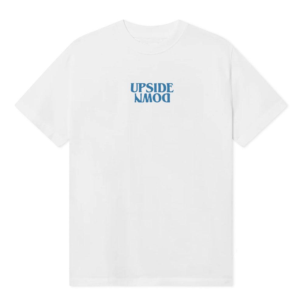 WSQK The Squawk 94.5 FM Print T-shirt If You Die I Die Upside Down Tshirts Unisex Streetwear Casual Loose Men Women T Shirt Tops