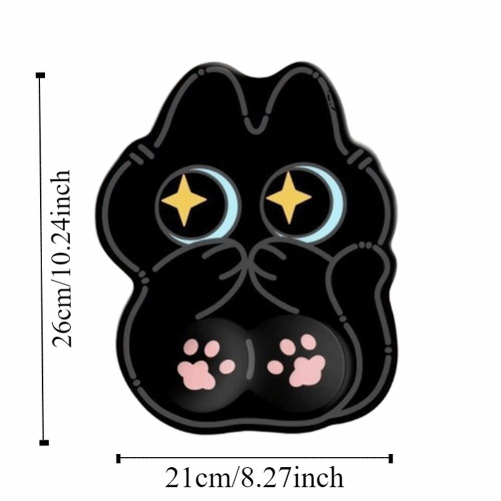 Cartoon Black Cat Mouse Pads Wrist Pad Kawaii Cat Mouse Pad Cat Large Mouse Mat Home Decor