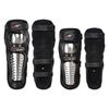 Stainless Steel Motorcycle Knee Elbow Guards Set Off-Road Racing Riding Protection Adult Men