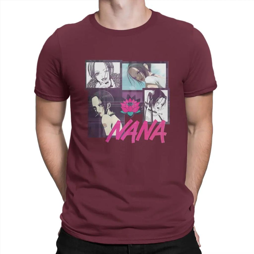 Fitted Scoop TShirt NANA Osaki Manga Crewneck Short Sleeve 100% Cotton T Shirt Funny Top Quality Birthday Gifts Unisex