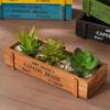 Retro Boxes Crates Tools Sundries Storage Case Multifunction Wooden Holder for Indoor Plant Flower Retro Planter