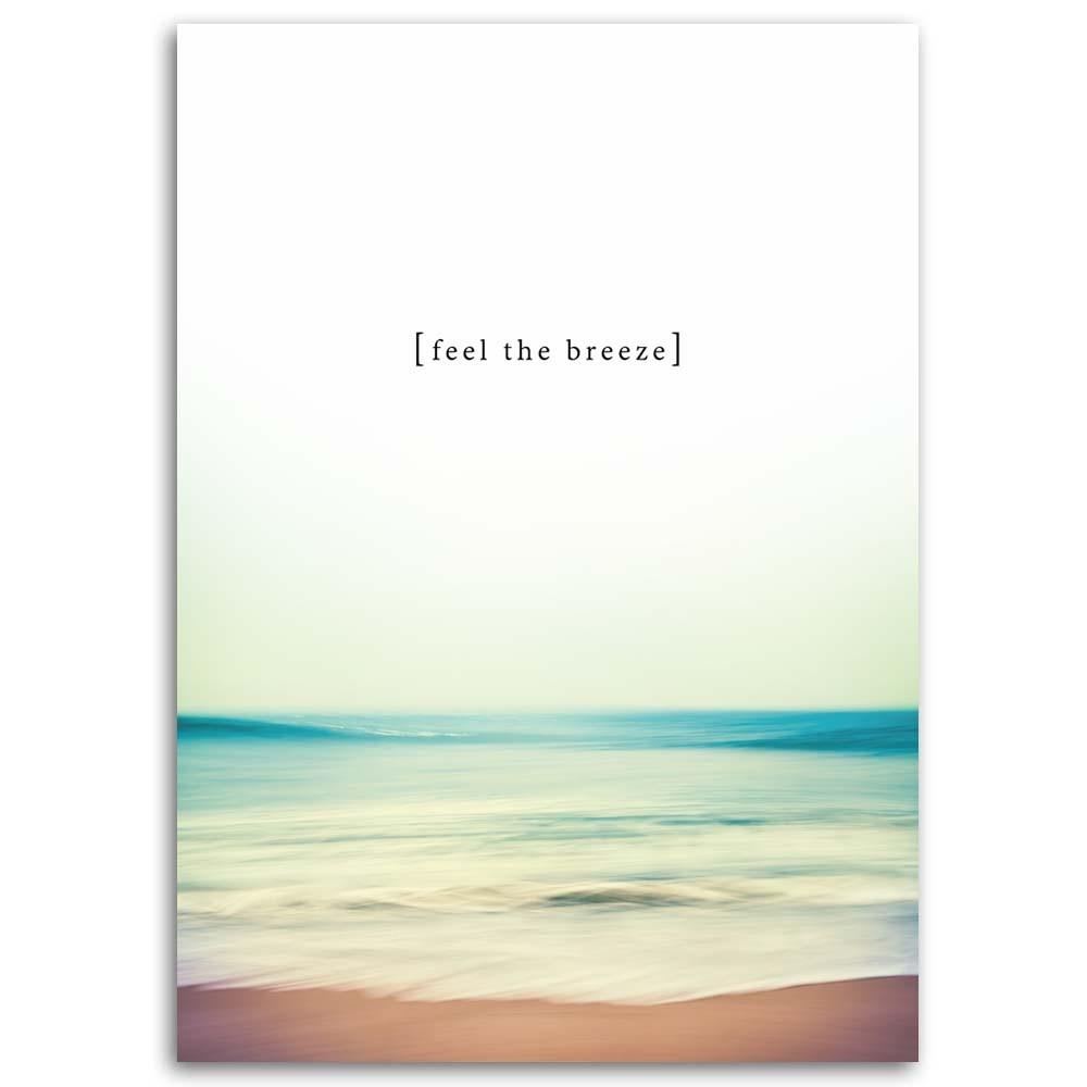 Canvas print, Feel the breeze