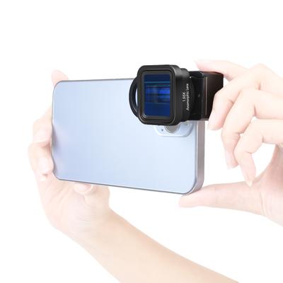 Mobile Phone Anamorphic Movie Lens 1.55X Deformation Filmmaking Lens Phone Moive Lens with