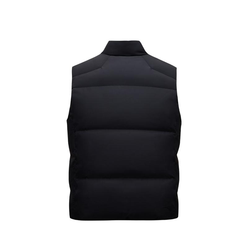 Anta Comfortable Simple Solid Color Stand Collar Casual Versatile Down Vest Men vest 152547918-3