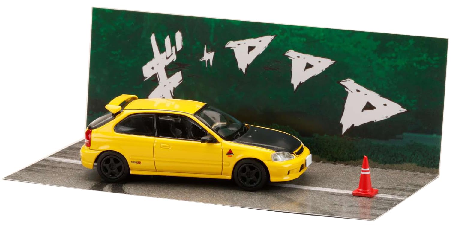 

HobbyJAPAN Initial D 30-летний юбилей Блистерный набор Диорамный набор Серия Honda CIVIC Todo D Томоюки Тэцу VS Такуми Фудзивара Собранная модель HJDMD007