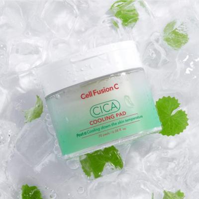 Post Alpha Cica Cooling Pad — Low-Irritation Soothing & Cooling Daily Toner Pads (70 Sheets)