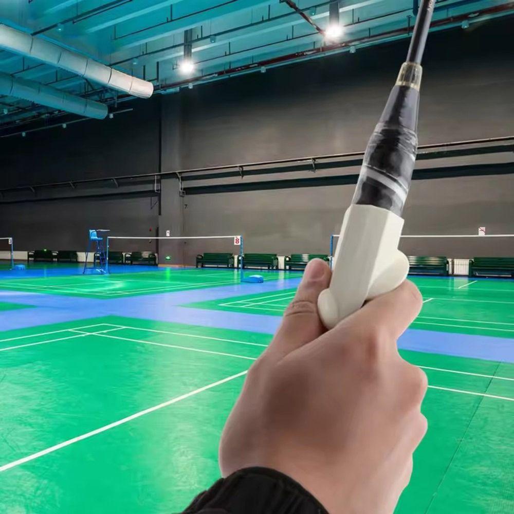 PP Badminton Grip Aid Improve Skills Universal Badminton Racket Posture Correction Badminton Grip Holder