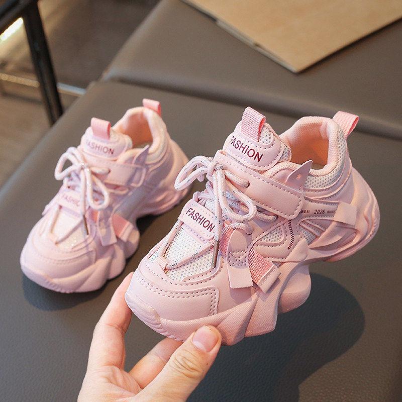 Kids Fashion Sneakers Lightweight Casual Shoes Girls Running Dad Shoes for Big Girls