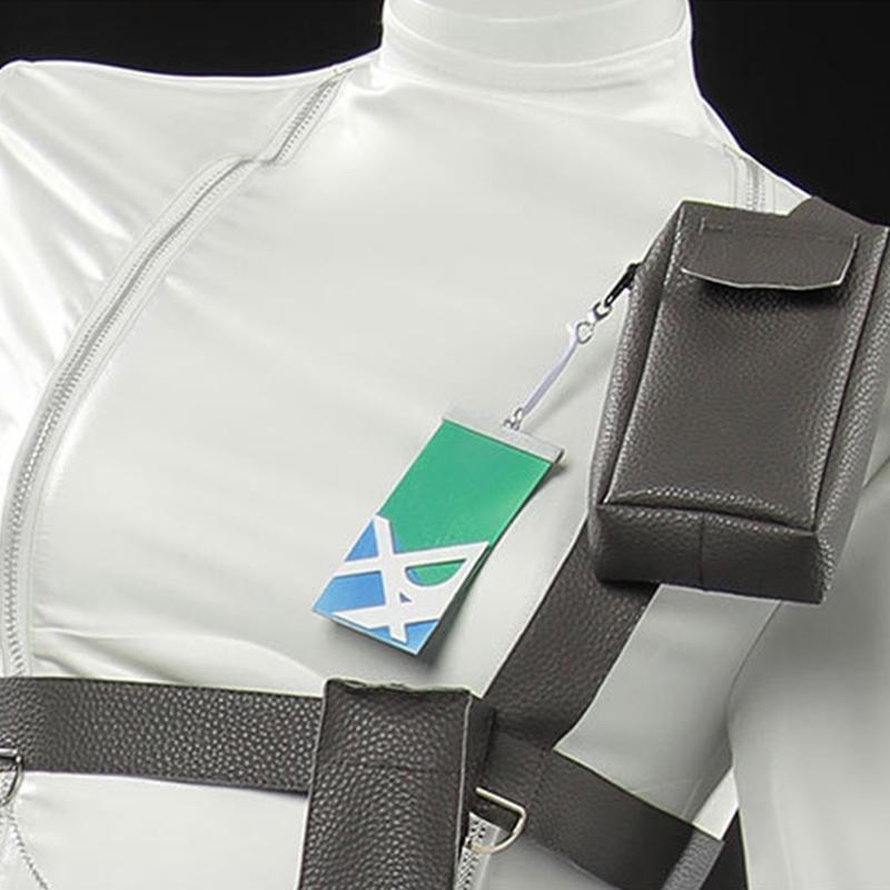 Nikke Goddess Of Victory Arcana Cosplay Costume Commander Tarot Shoper Arcana Women White Dress Halloween Carnival Suit