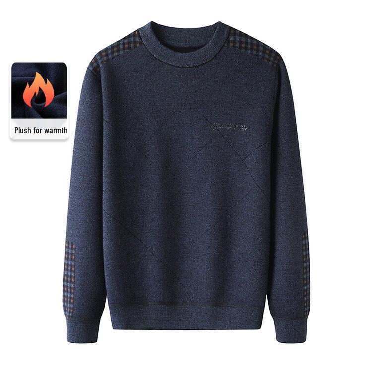 

Urban Winter Wool Round Neck Pullover Sweater XL