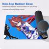 Mousepad Large Anime Tokai Teio Umamusume Computer Gamer Lock Edge Mouse Pad Large PC Gaming Pretty Derby Desk Pad Office Caepet