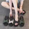 Cool Slippers Outer Wear Heightening Non-slip Deodorant Silent Ins Tide Super Fire Beach Soft-soled Platform Women's Shoes