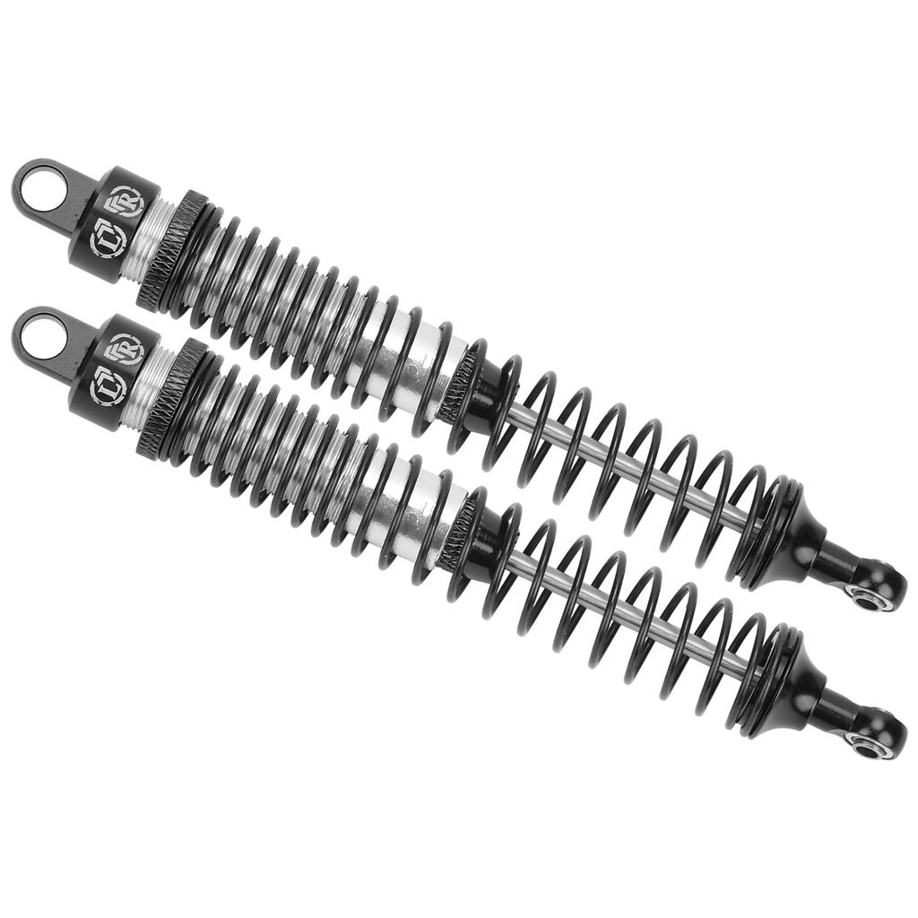 2Pcs 130mm RC Metal Shock Absorber Damper Set for HSP   RGT   Himoto   Redcat 1 10 RC CarBlack