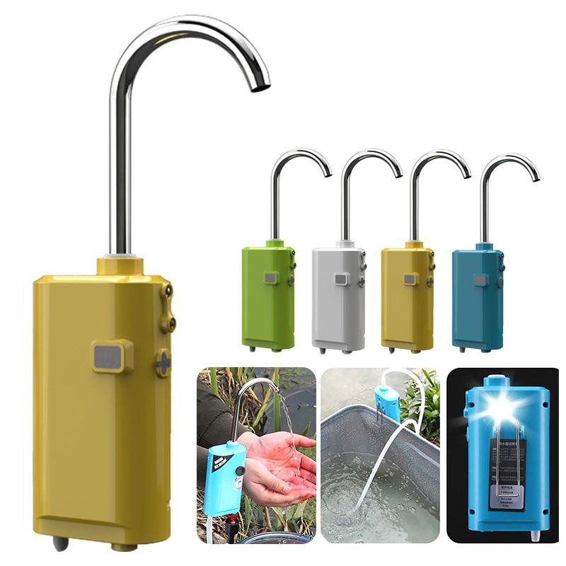 3 In 1 Smart Fishing Oxygen Water Pump Portable Rechargeable Outdoor Camping Indoor Induction LED Lighting Oxygenation Air Pump