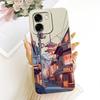 For Oppo A6x 4G CPH2819 5G CPH2783 Phone Case For Oppo A6x Cover Cute Kawaii Luxury Fashion Flowers Cool Painted Silicone Casing