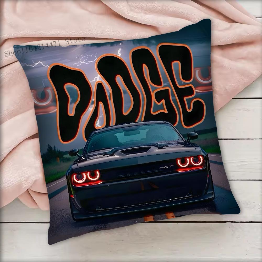 Fashion Brand D-DODGE Pillow Case Square Bedroom Sofa Leisure Comfort Cushion Car Living Room Home Decoration
