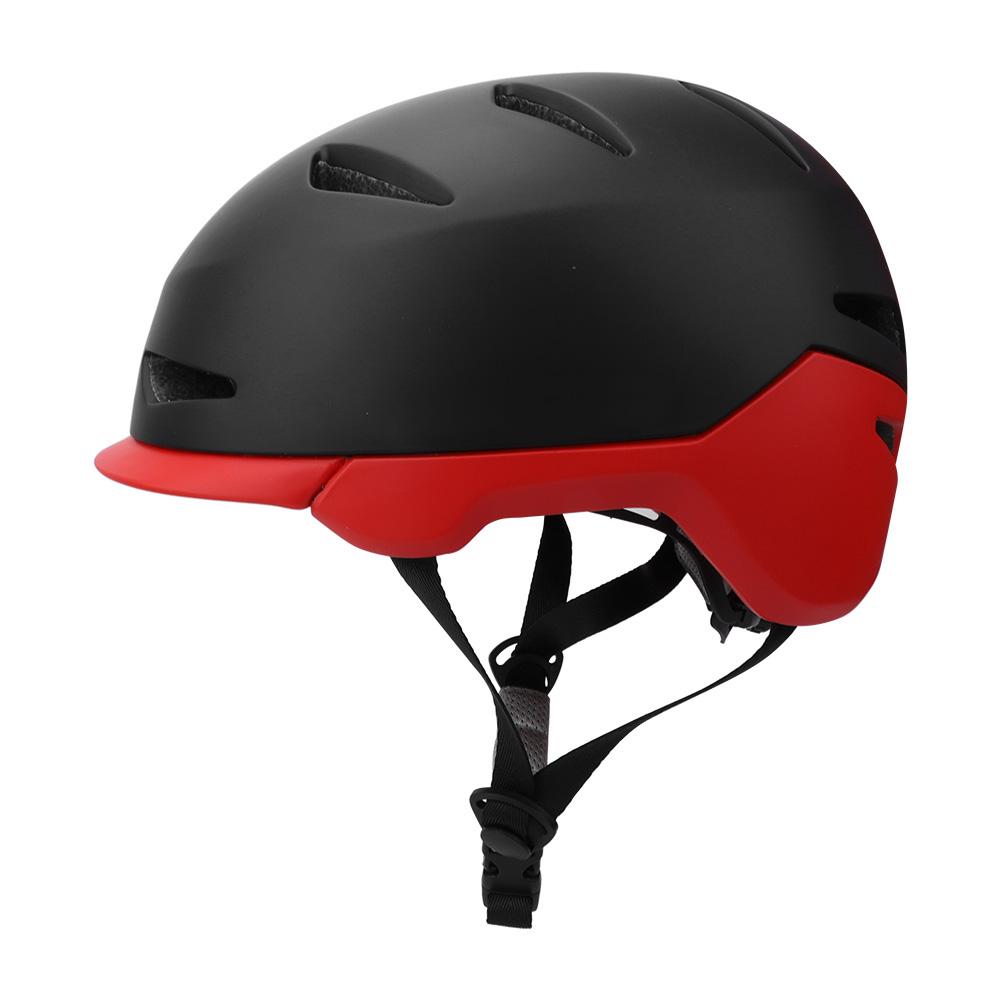 

Universal Skating Bike Helmet Safety Riding Helmets Cycling Equipment for Bicycle Skateboard(black&red )