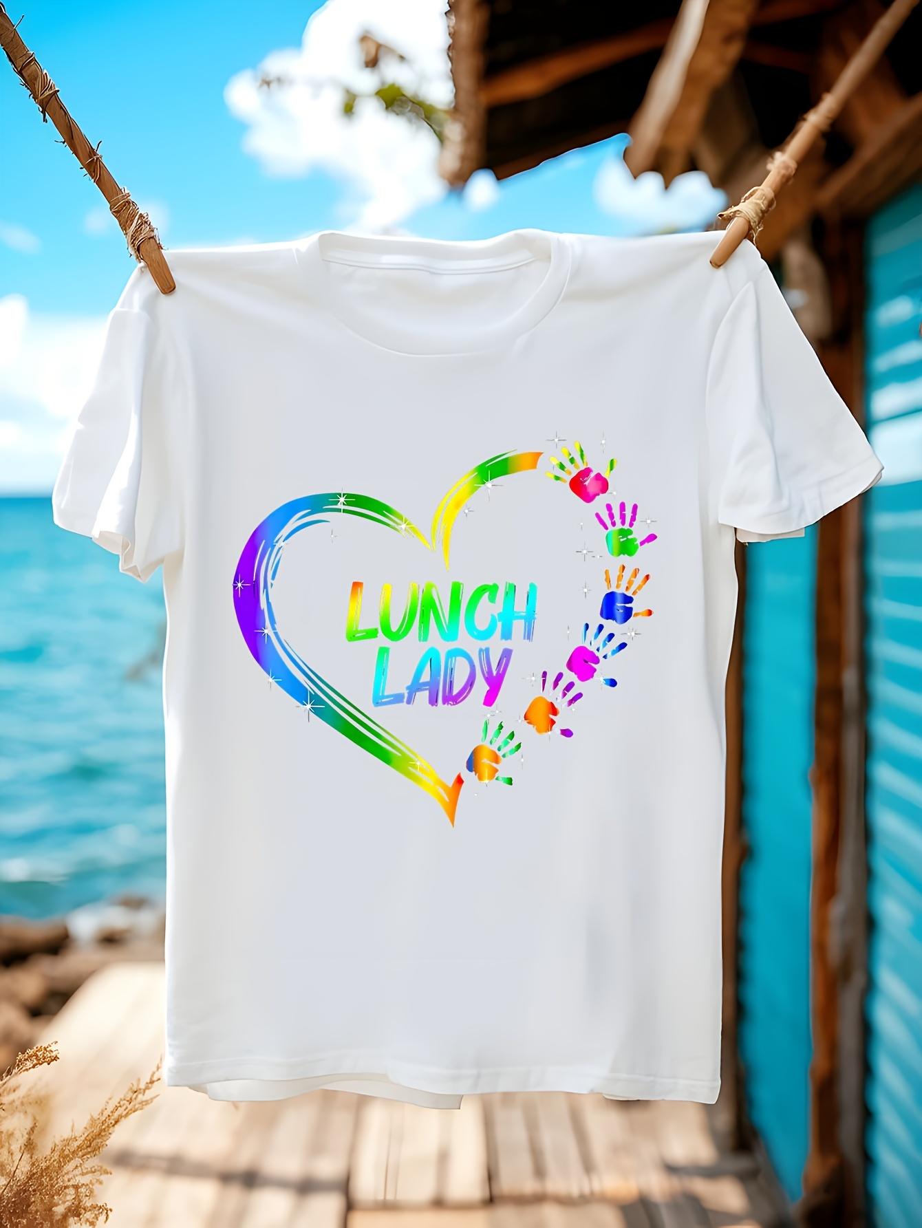 Lunch Lady School Cafeteria Life Shirt 2024 Graphic Tshir... XXXL