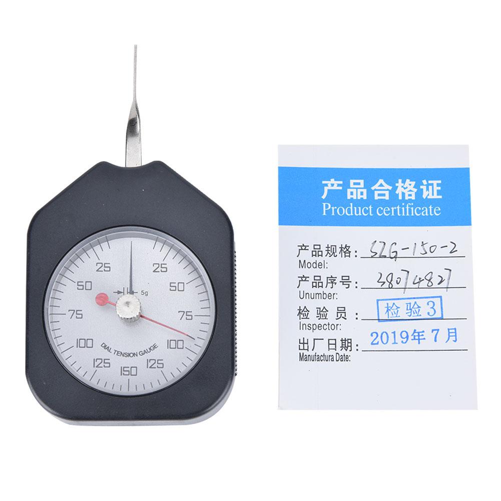 

Plastic Pointer Type Double Needles Tension Meter Analog Gauge Measuring Tool(SZG-150-2)